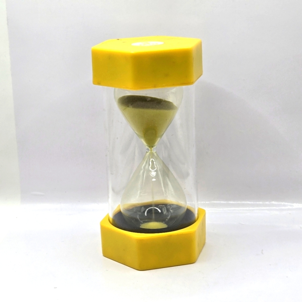 Teacher Created Resources 3 Minute Sand Timer Large Yellow 6.25" H Tickit Timer